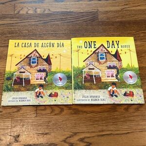 Bilingual set of 2: The One Day House / La Casa De Algún Día